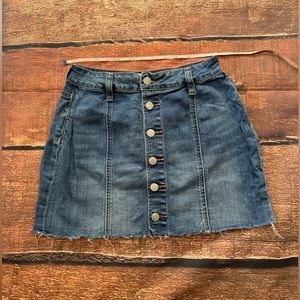 PAC SUN button fly Jean skirt. Women’s size 1/2 (24)